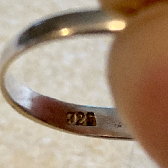 Sterling Garnet Ring - Picture 9 of 11